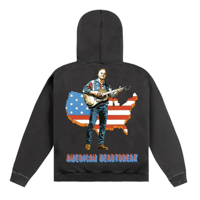 American Heartbreak Black Hoodie