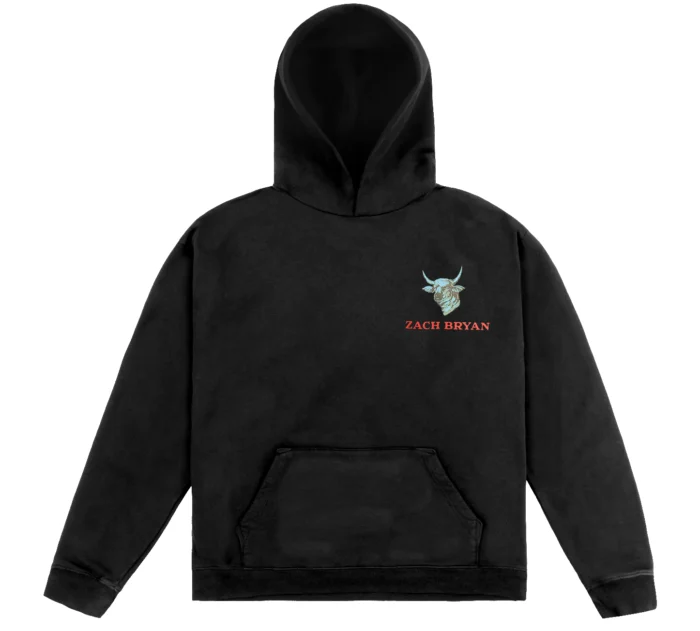 Burn Burn Burn Tour Bull Hoodie -Black