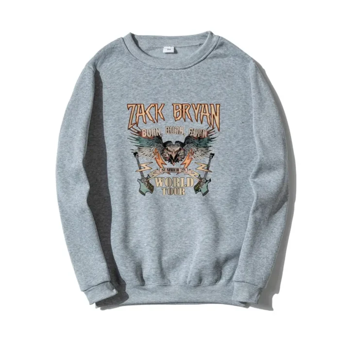 Zach Bryan Burn Burn Burn Tour Sweatshirt