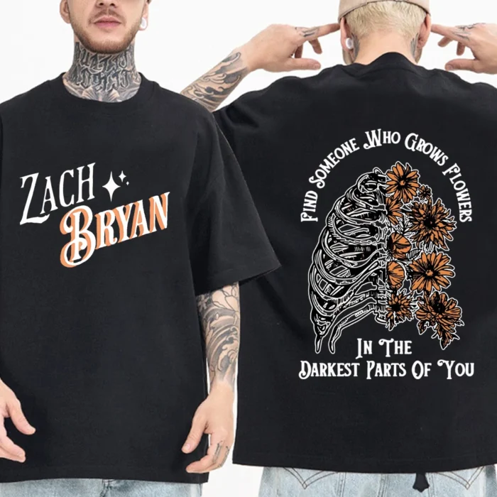 Sun to Me Lyrics Zach Bryan Tee Shirt