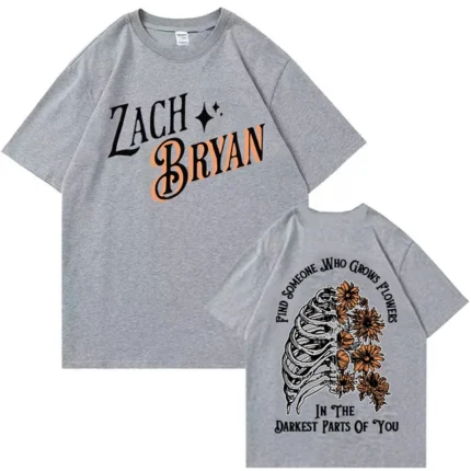 Sun to Me Lyrics Zach Bryan Tee Shirt