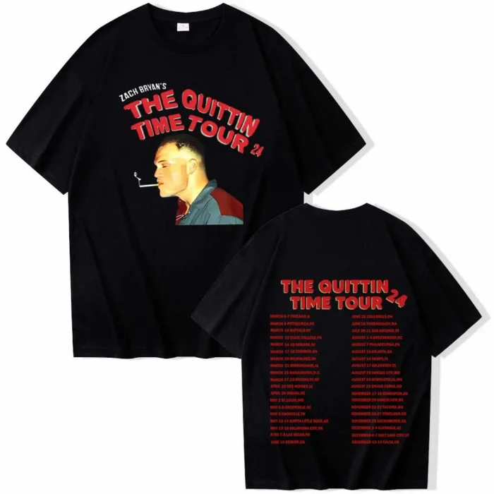 Unisex The Quittin Time Tour 2024 ZB T-Shirt