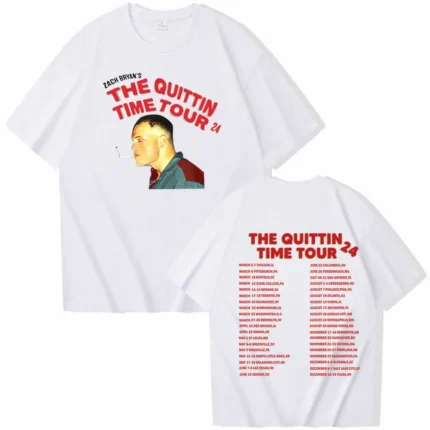 Unisex The Quittin Time Tour 2024 ZB T-Shirt