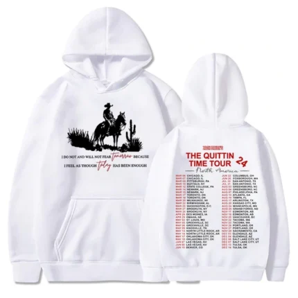 The Quittin Time Tour 2024 Hoodie