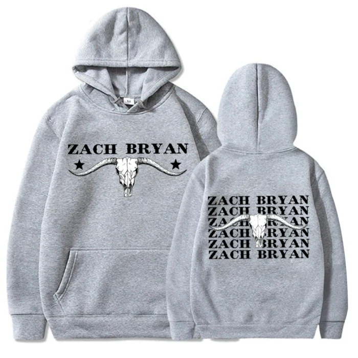 Bull Skull Zach Bryan Hoodie