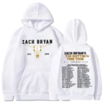 Bull skull The Quittin Time Tour 2024 Hoodie