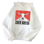 Zach Bryan Bull Skull Streetwear Hoodie