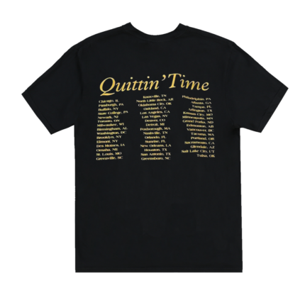 Zach Bryan The Quittin Time Tour T-Shirt