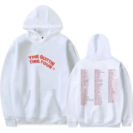 Zach Bryan Quittin Time Tour 24 Hoodie