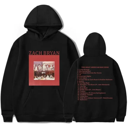 The Great American Bar Scene Zach Bryan Hoodie