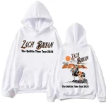 Zach Bryan The Quittin Time Tour 2024 Hooded Sweatshirt