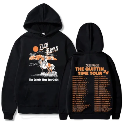 The Quittin Time Tour Hooded Sweatshirt