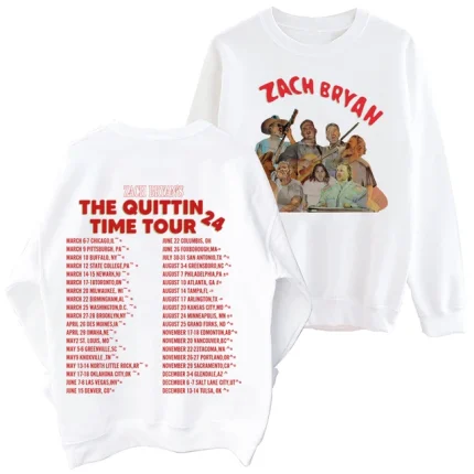 The Quittin Time Tour Crewneck Sweatshirt