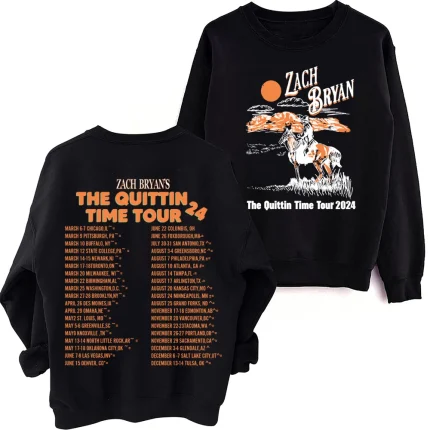 The Quittin Time Tour Oversized Sweatshirt